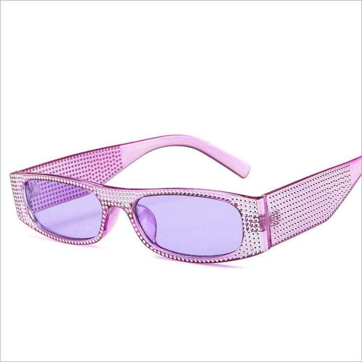 Diamond personalized sunglasses