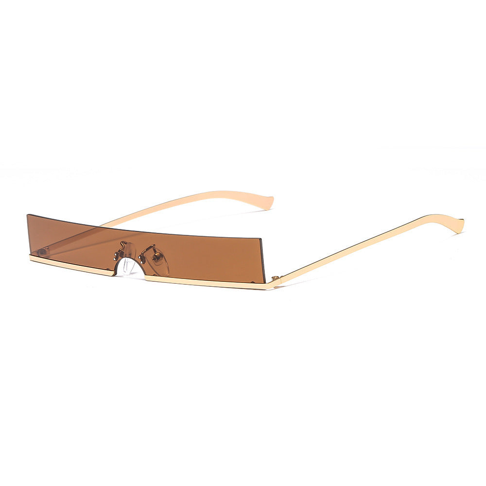 Rimless sunglasses