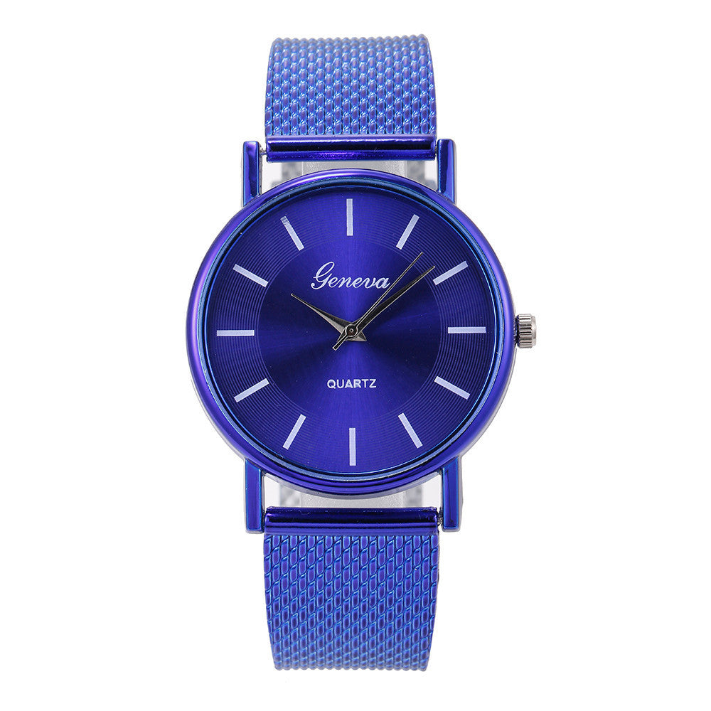 Fashion mesh strap watch