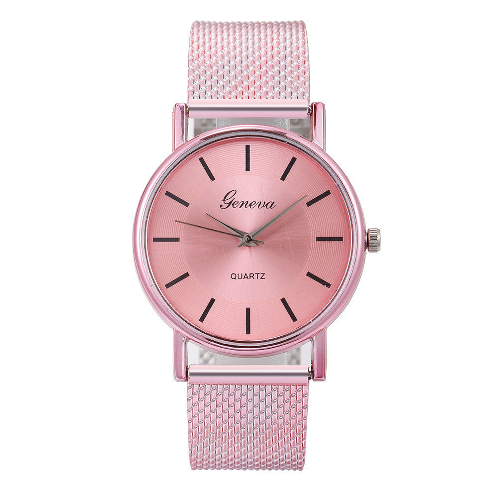 Fashion mesh strap watch