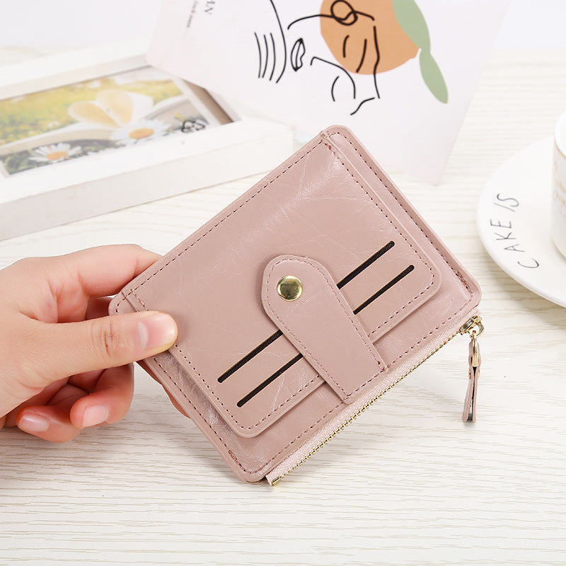 Women's Multi-card Slot Zip Multifunction Wallet