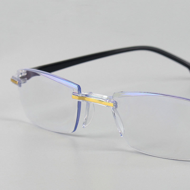 The New Diamond Cut Edge Reading Glasses Frameless