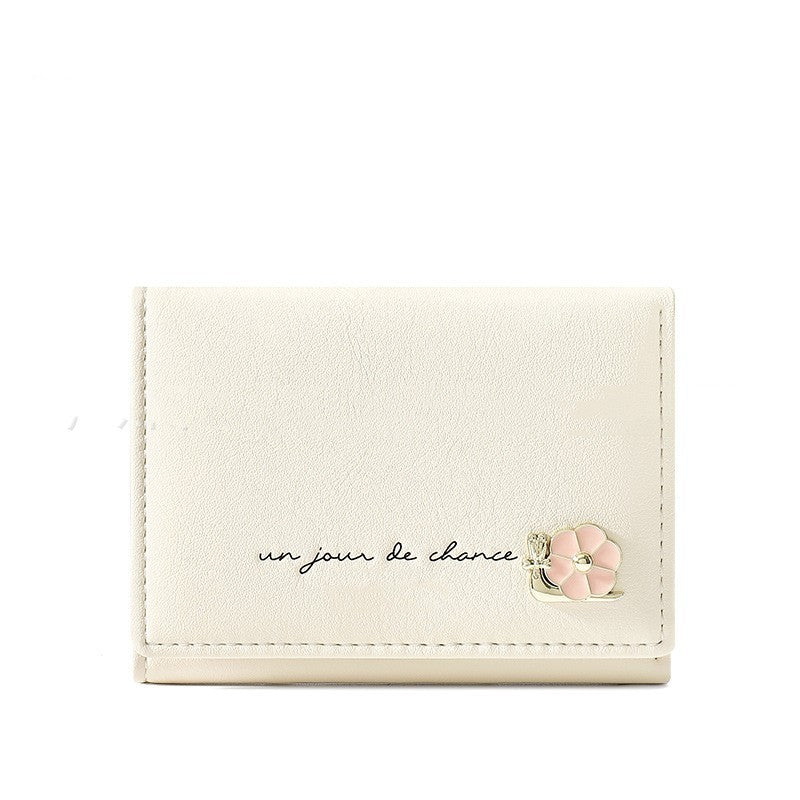 Korean Version Of Women's Foldable Wallet