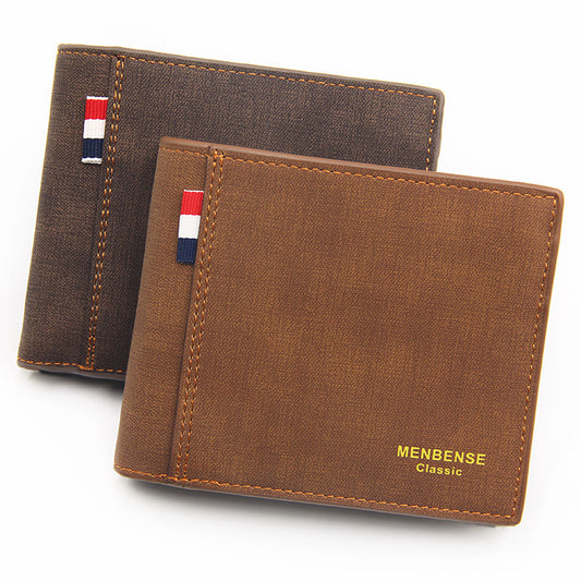 Short large-capacity multifunctional wallet