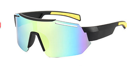 Fashion Sunglasses Big Frame Outdoor Cycling Glasses Men And Women Color Sports Sunglasses