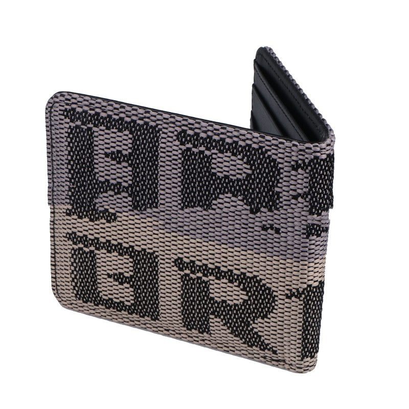 Car Modified Wallet Racing Modified Fabric Short Wallet