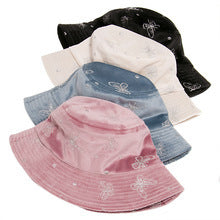 Autumn And Winter Thickening Warm And Cute Tie-dye Bucket Hat