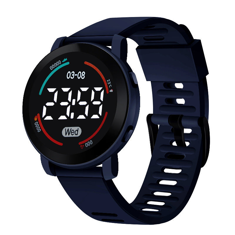 Simple Casual Exercise New M6 Waterproof Electronic Watch