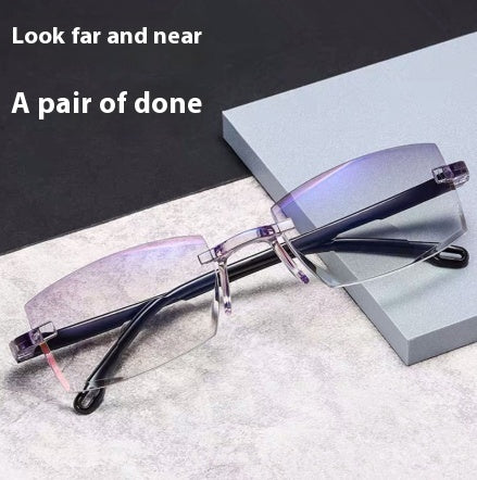 The New Diamond Cut Edge Reading Glasses Frameless