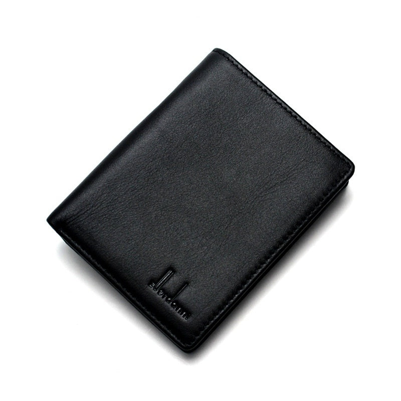 Men's Cowhide Business Driver's License Wallet