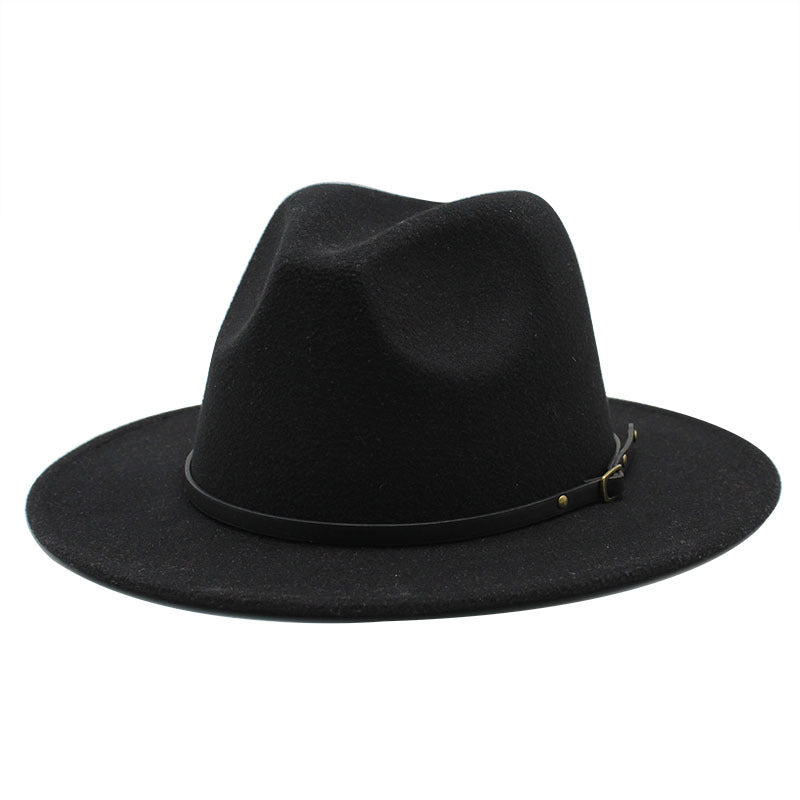 Black Minimalist Top Hat British Style Jazz Hat For Children