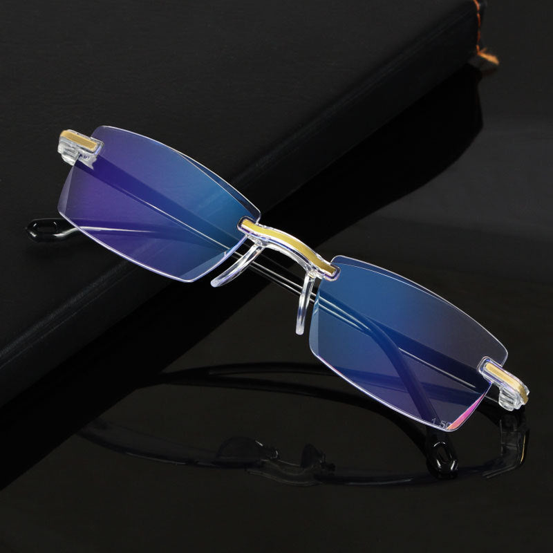 The New Diamond Cut Edge Reading Glasses Frameless