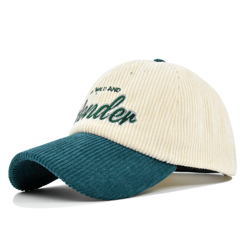 Embroidered Baseball Cap Korean Style Three-dimensional