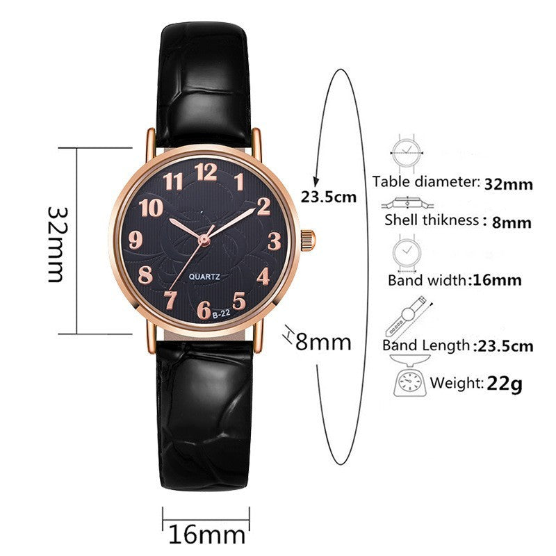 Fashion Simple Women's Waterproof Quartz Watch