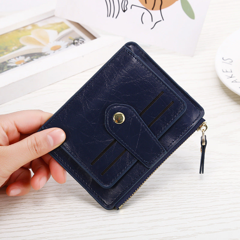 Women's Multi-card Slot Zip Multifunction Wallet