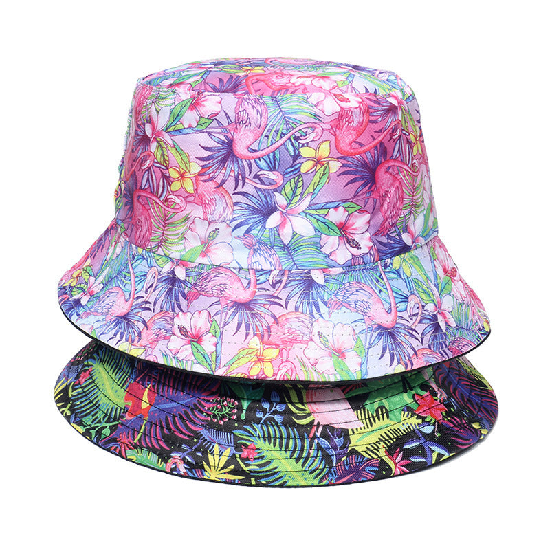 Casual Beach Printing Bucket Hat