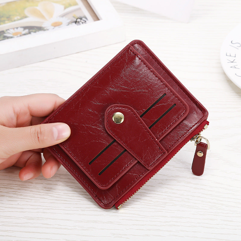 Women's Multi-card Slot Zip Multifunction Wallet