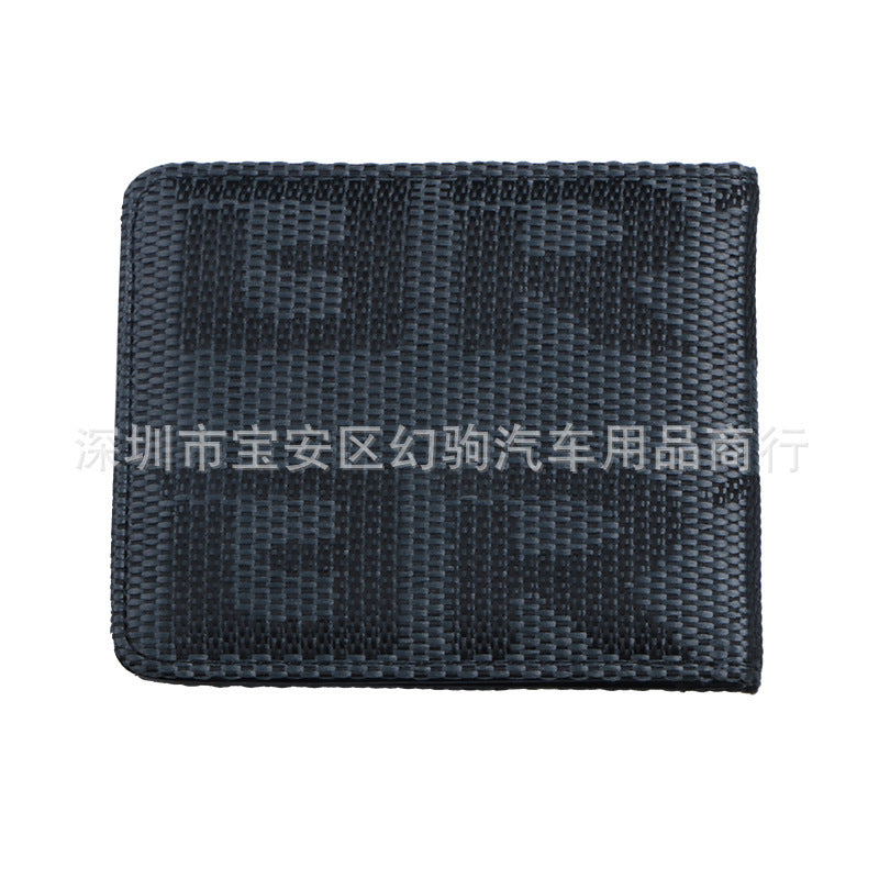 Car Modified Wallet Racing Modified Fabric Short Wallet