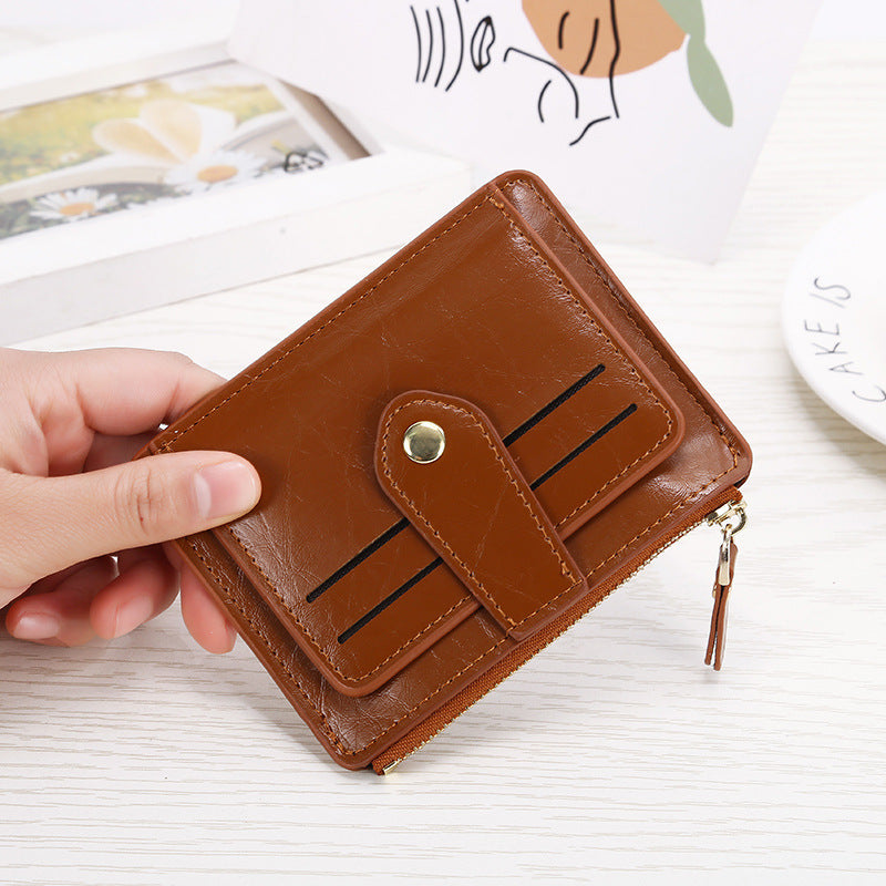 Women's Multi-card Slot Zip Multifunction Wallet